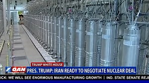 President Trump delivers a stark warning to Iran, saying any attempt to restart its nuclear program will be met with force. After “Operation Midnight Hammer” wiped out Iran’s nuclear capabilities, Trump says Tehran is now too shaken to try again and finally ready to negotiate from a position of weakness. Click here for more: https://live.oann.com/home.ktv?utm_source=socials&utm_medium=social media&utm_campaign=FB | One America News Network