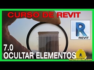 Tutorial Revit para principiantes: 7.0 Ocultar y mostrar elementos - MundoBIM