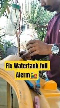 Water tank full Alerm machine lagaye #watertanksound #Alerm #alert #tank