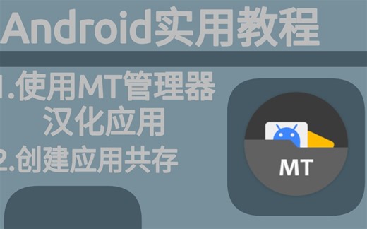[小白向]Android使用MT管理器汉化 共存应用