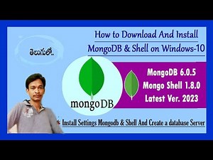 How to Download & install MongoDB 6.0 & Shell on Windows 10 | 11 Latest 2023