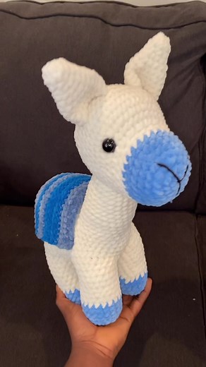 Reply to @koahmoore10 first attempt at a llama 🦙 #fypシ #foryou #foryoupage #llama #crochetllama #crochettok #shangchi #cinderellamovie