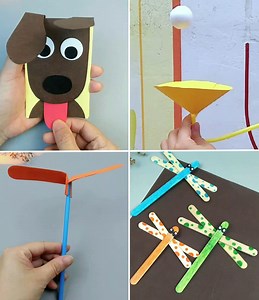 287K views · 3.1K reactions | DIY Toy Craft Ideas with Paper and Recycled Materials | Kids Planet | Facebook