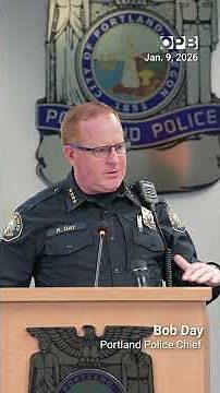 Portland police chief delivers emotional address during press conference on Border Patrol shooting