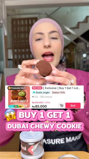 Ka ala wants to give you a free Dubai chewy cookie 😱 Check it out on TikTok Bittersweet now