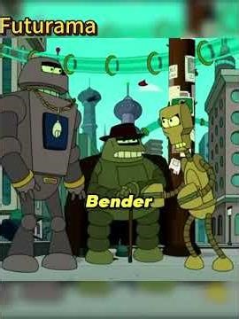 Bender’s Mob Trouble #futurama #cartoon #fry #usa