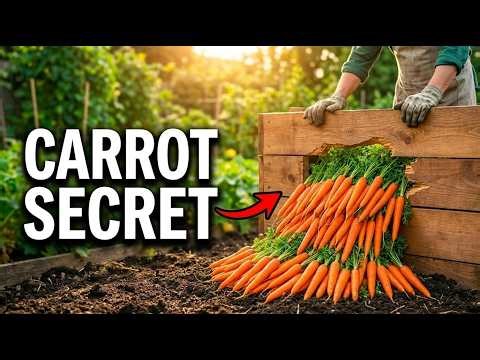 The Amish "Deep Bed" Method That Grows 8x More Carrots Per Square Foot