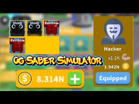 Og Saber Simulator | Getting Hacker Class👺and new team showcase