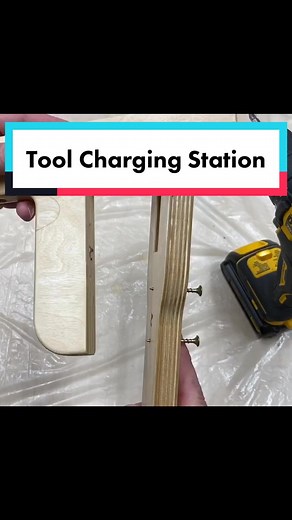 More on the tool charging station. #toolstation #chargingstation #woodworking #garageorganization #tools #organization #diy #diyproject
