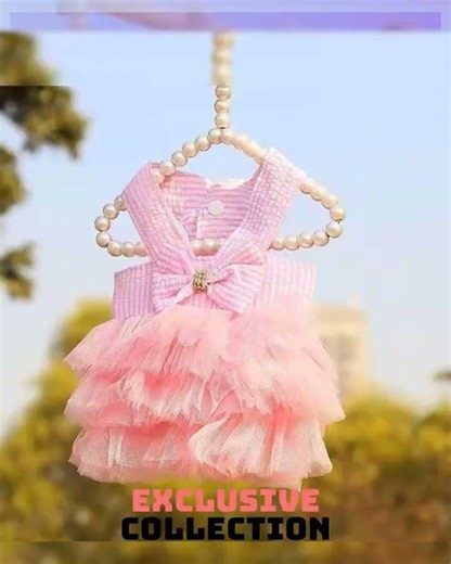 High End Luxury Dog Tutu Princess Dress