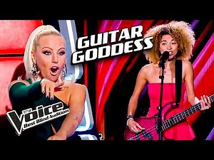 Bass & Guitar Goddesses ROCKED The Blind Auditions! 🤘🎸