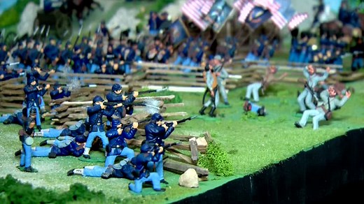 Brookfield man's basement turns into a history lesson with a giant Civil War diorama