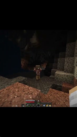 ATAK HEROBRINE W KOPALNI - MINECRAFT HORROR MODY #minecrafthorror #minecrafthorrormods #shorts