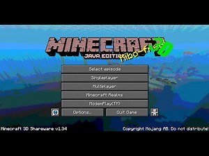 Minecraft 3D Shareware 1.34 (Mystic)