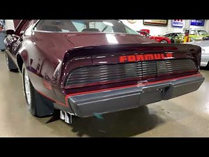 1980 Pontiac Firebird Formula in Red