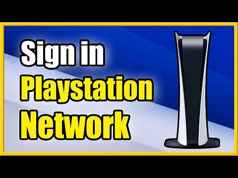 How to Sign Into Playstation Network on PS5 & Reset Password (Fast Tutorial)