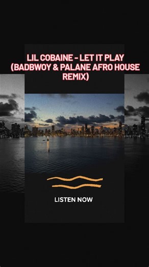 Arkd Dsol on Instagram: "Lil Cobaine - Let It Play (Badbwoy & Palane Afro House Remix) As always Follow, Subscribe, Like what You Hear & See 4 More"