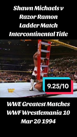 Shawn Michaels vs Razor Ramon: The Epic Ladder Match at Wrestlemania 10