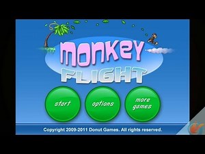 Monkey Flight - iPhone Gameplay Video