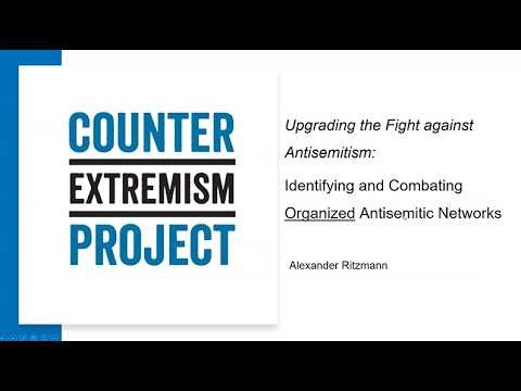 Clip Alexander Ritzmann CEP Webinar Rethinking the Fight against Antisemitism after October 7