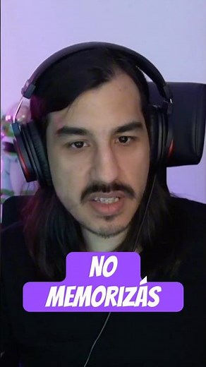 Memorizing is NOT the way