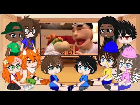 SML kids characters react to SML Bowser Jr learns karate