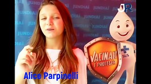 40K views · 494 reactions | VACINAÇÃO Alice, de 12 anos, toma vacina e grava mensagem para jovens da sua idade A modelo teen Alice Parpinelli, de Jundiaí, tomou a primeira dose da vacina contra o Coronavírus e gravou mensagem para os jovens da sua idade. | Jornal da Região | Facebook