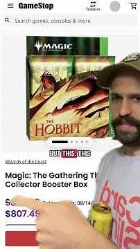 Magic the gathering the hobbit is having some crazy preorder prices!!