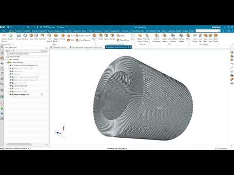 Pattern Body in NX2206