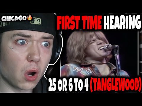 HIP HOP FAN'S FIRST TIME HEARING 'Chicago - 25 or 6 to 4 LIVE AT TANGLEWOOD' | GENUINE REACTION