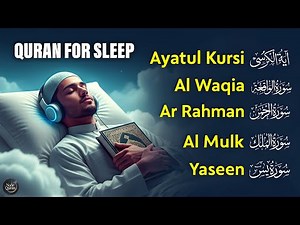 Peaceful Quran Recitation for Sleep | Ayatul Kursi, Surah Rahman, Yassen, Waqiah, Mulk by Alaa Aqel