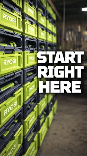 🔥Ryobi LINK Wall Build