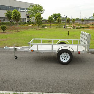 [Hot Item] Aluminum Trailer 6X12 Deluxe Series Utility Trailer