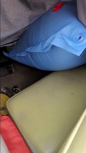 Boat cover support idea.