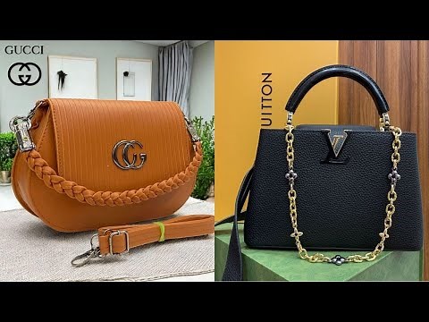 Affordable Pure leather handbags for ladies