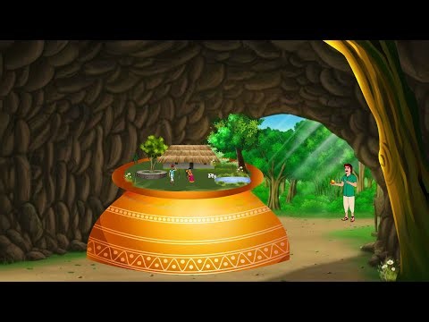 जादुई मटके में रहस्यमई गाँव | Hindi Story | Hindi Kahani | Moral Stories | cartoon story