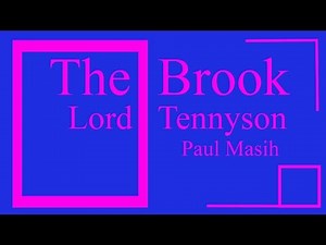 THE BROOK RECITATION (CBSE CLASS 9)