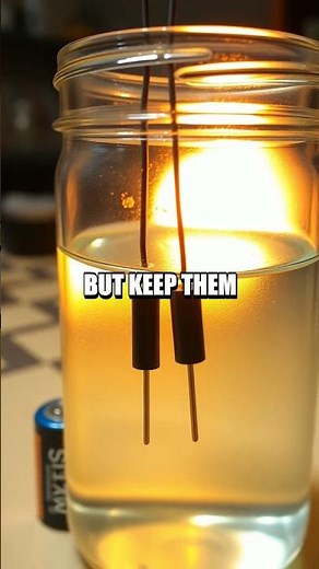 Thrilling DIY Electrolysis Water Splitting Experiment