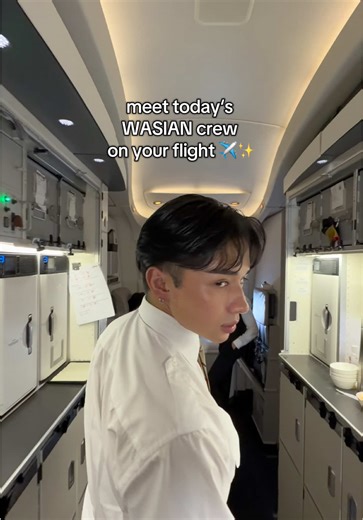 wasian crew check, which one are you? ✈️🇹🇭 | #cabincrew #wasian #thai #flightattendant #thailand