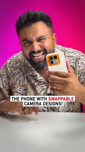 World's First Swappable Camera Module Phone🧐