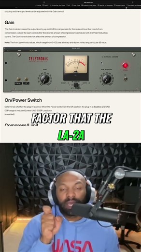 Master LA-2A Gain: Unlock Compression Secrets & More! #shorts
