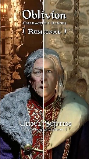 Oblivion Remastered - NPC Changes PT.2 #elderscrolls #oblivionremastered #tesoblivion #shorts