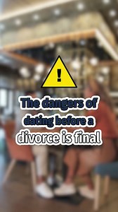 Dating while your divorce is pending can be risky. It can impact property division and child custody. It can prolong the divorce and damage your reputation. Weigh the risks and consequences if you're thinking of dating before your divorce is final. A family law attorney can provide more information on the legal implications of dating during a divorce and guidance on protecting your interests. Give us a call today at 1-800-DIVORCE. #familylaw #familylawyer #divorcesupport #lifeafterdivorce #divor