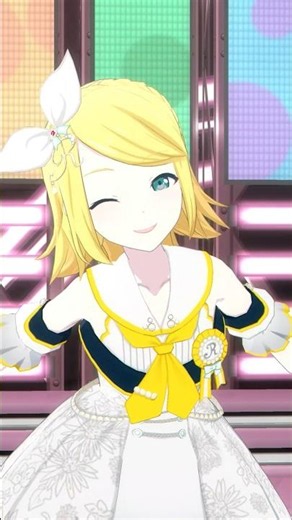 ステージのセカイの鏡音リンからのご挨拶✨ #プロセカ
