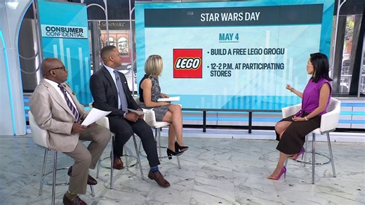 May 2025 freebies: ‘Star Wars’ Legos, doughnuts, workout classes