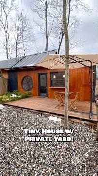 Modern Tiny House w/ Private Yard!