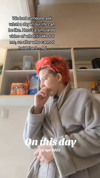 #onthisday This video is actually older than a year, we just reposted it a year ago. This is still some of the only direct communication we've ever had from AJ. She says she fronts multiple times a day, but she never leaves messages or tracks her front in any form. So for a long time we didn't know she existed, and even now we often forget about her due to how little we know about her and how limited our communication with her is. . . . #DIDsystem #DID #dissociativeidentitydisorder #DIDalter