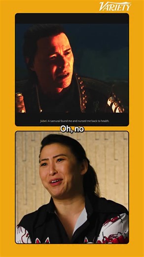 93K views · 2K reactions | Voice actor Erika Ishii, who plays Atsu in #GhostOfYotei, tears up as she watches a pivotal scene between Atsu and Jubei. Click the link in bio to watch Ishii play through a section of “Ghost of Yotei” on Variety’s YouTube channel. | Variety | Facebook