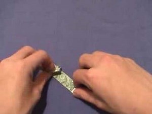 How to Origami a puffy star with a dollar bill