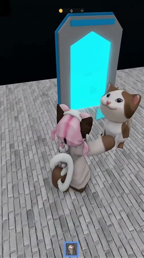 Dogs Head Escape 🐶😻 #roblox #rblx #funny #robloxshorts